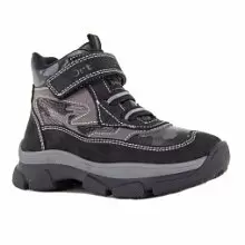 Детские ботинки ORTHOBOOM 82125-29 черно-грифельный 
милитари фото 1