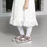 Детские сандалии ORTHOBOOM 27057-07 пыльно-лиловый с розовым фото 7