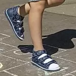 Детские сандалии ORTHOBOOM 25057-10 темно-синий милитари фото 2