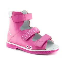 Детские сандалии ORTHOBOOM 71057-11 глубокий розовый фото 1