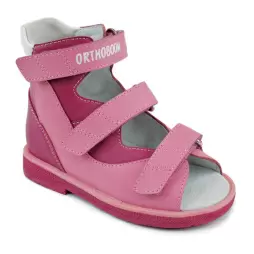 Детские сандалии ORTHOBOOM 71057-01 розовый-фуксия фото 1