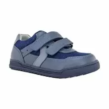 Кожаные детские кроссовки ORTHOBOOM 35054-04 темно-синий фото 1