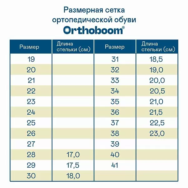 Детские биркенштоки ORTHOBOOM 20325-11 ультрамарин