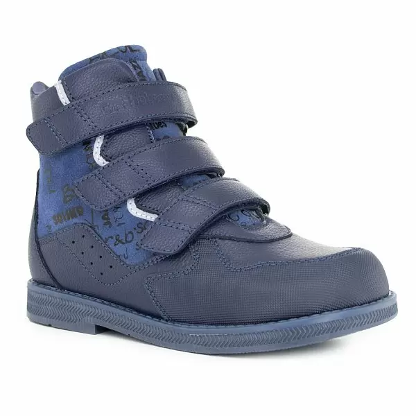 Детские ботинки ORTHOBOOM 81194-37 океанская синь фото 1