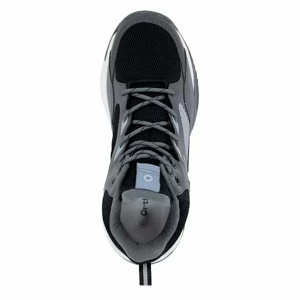 Детские кроссовки ORTHOBOOM 30247-19 графитовый серый с черным