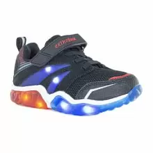 Светящиеся детские кроссовки ORTHOBOOM AIR 33223-24 
черный с синим фото 1