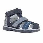 Детские сандалии ORTHOBOOM 25057-08 темно-синий-серый