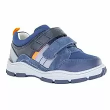 Кожаные детские кроссовки ORTHOBOOM 37054-03 синий фото 1