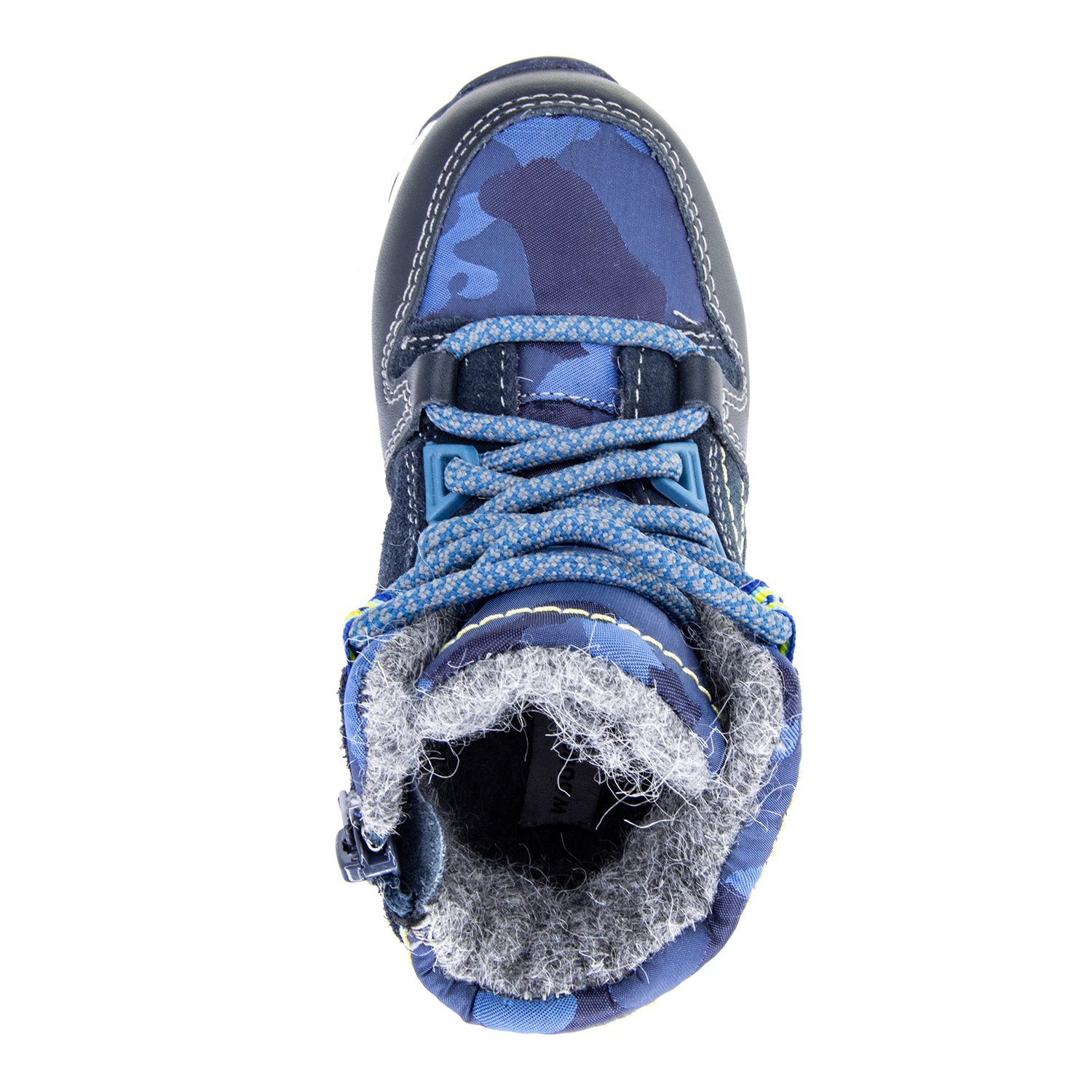 Детские ботинки ORTHOBOOM 87054-01 синий с голубым
