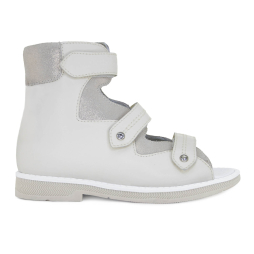Детские ботинки летние Orthoboom 71057-01 сливочный жемчуг фото 1