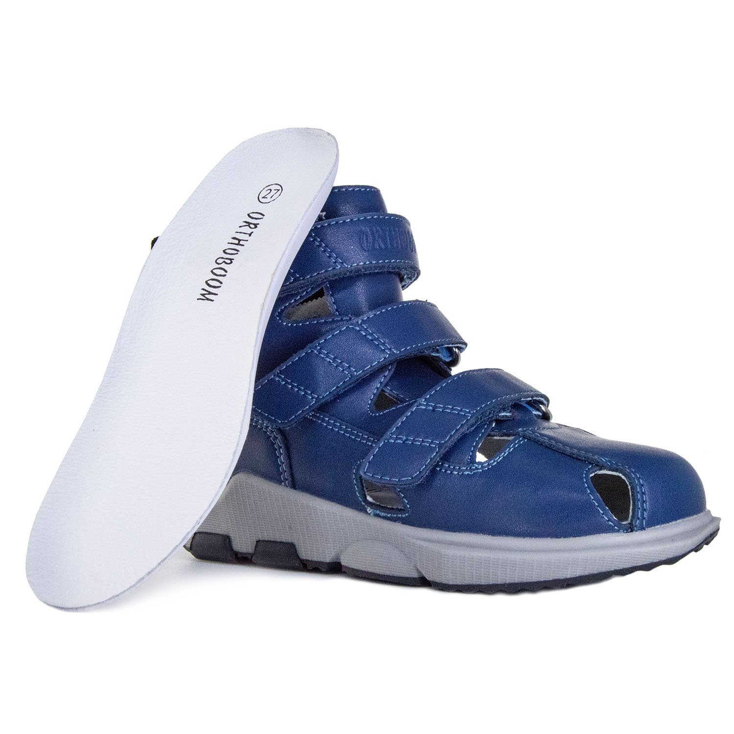 Детские сандалии ORTHOBOOM 81057-03 сигнальный синий