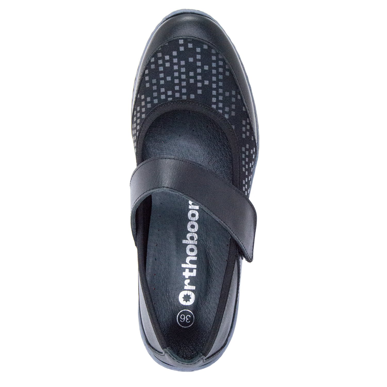 Женские туфли ORTHOBOOM 45057-01 черный
