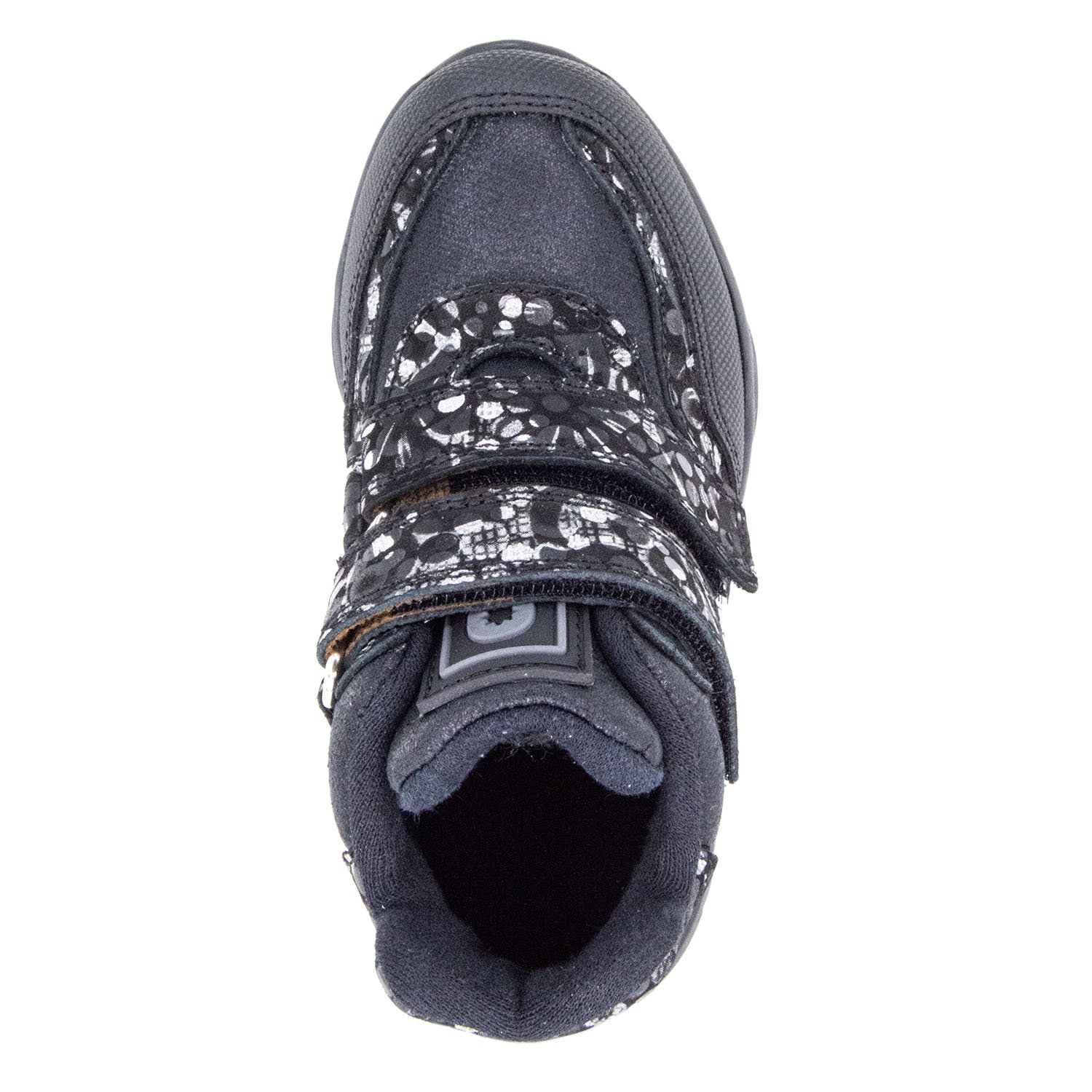Детские ботинки ORTHOBOOM 82123-22 черный с графическим принтом