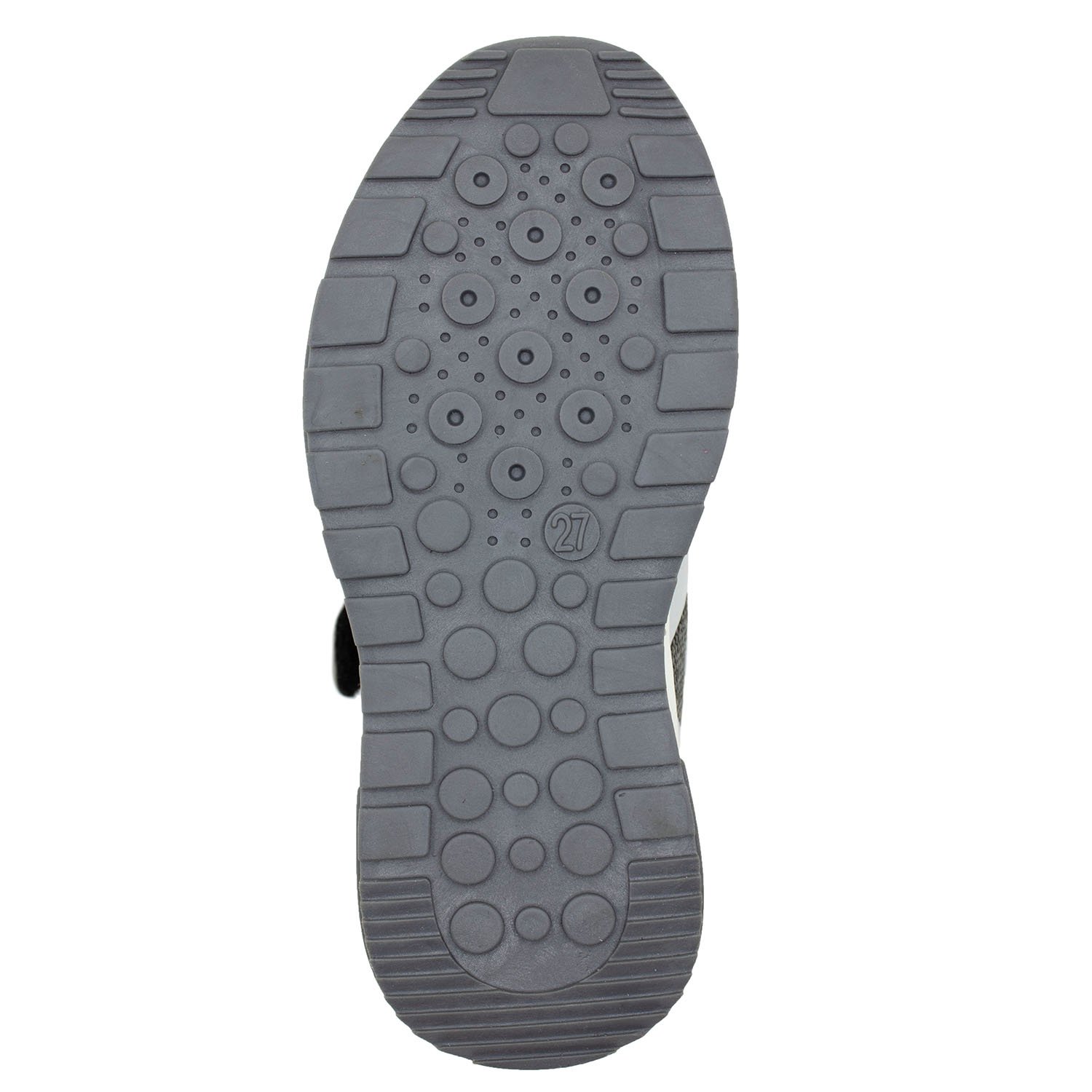 Детские кроссовки ORTHOBOOM 33054-03 черный с серым