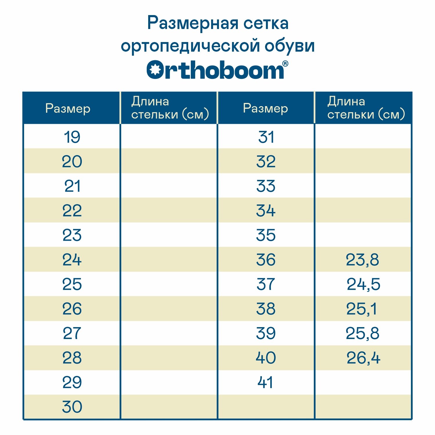 Детские ботинки ORTHOBOOM 80123-04 синий ультрамарин