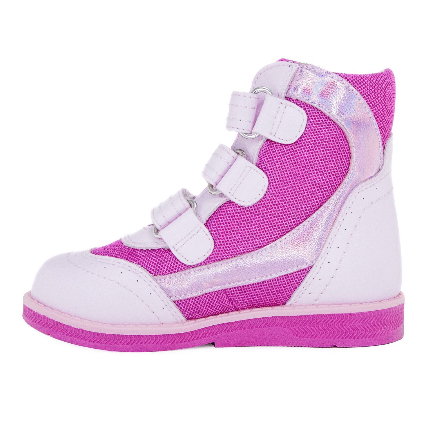 Детские ботинки ORTHOBOOM 81147-16 нежно-розовый с фуксией