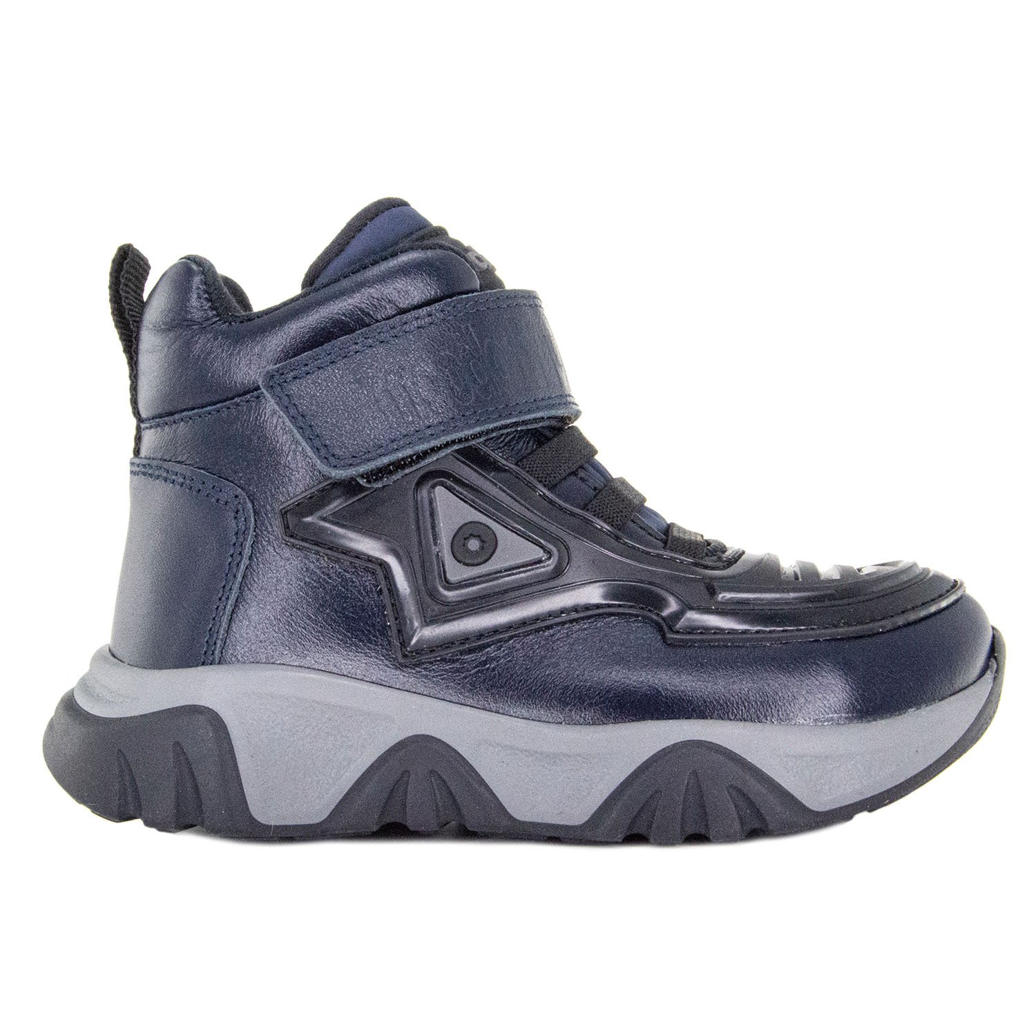 Детские ботинки ORTHOBOOM 82123-21 мерцающий темно-синий
