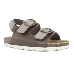 Детские биркенштоки Orthoboom 20325-11 хаки с коричневым фото 1