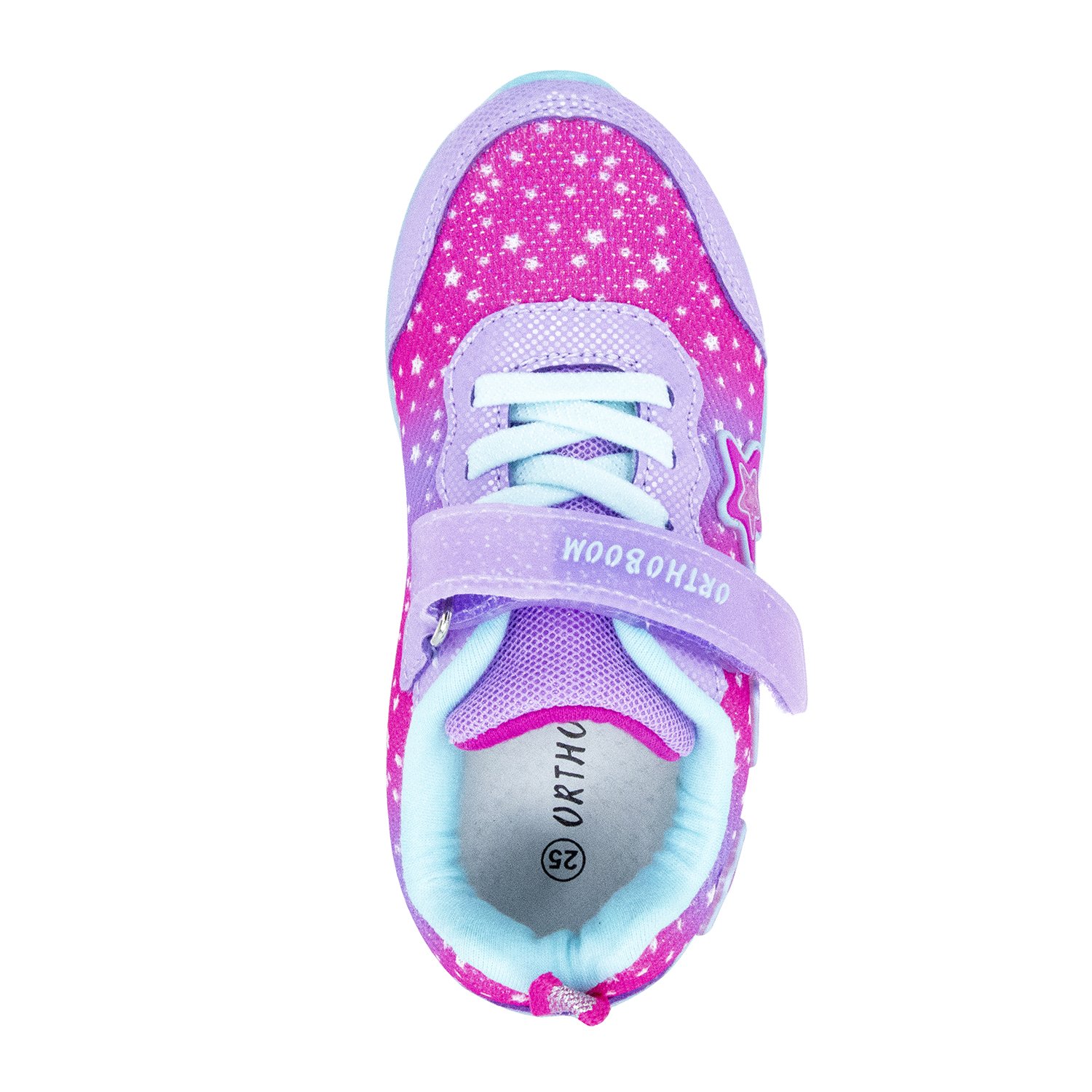 Детские кроссовки ORTHOBOOM 33223-25 ярко-розовый с сиреневым