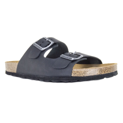 Мужские биркенштоки Orthoboom 20037-02 антрацитовый с пряжками фото 1