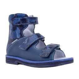 Ботинки летние 71497-1 темно-синий милитари фото 1