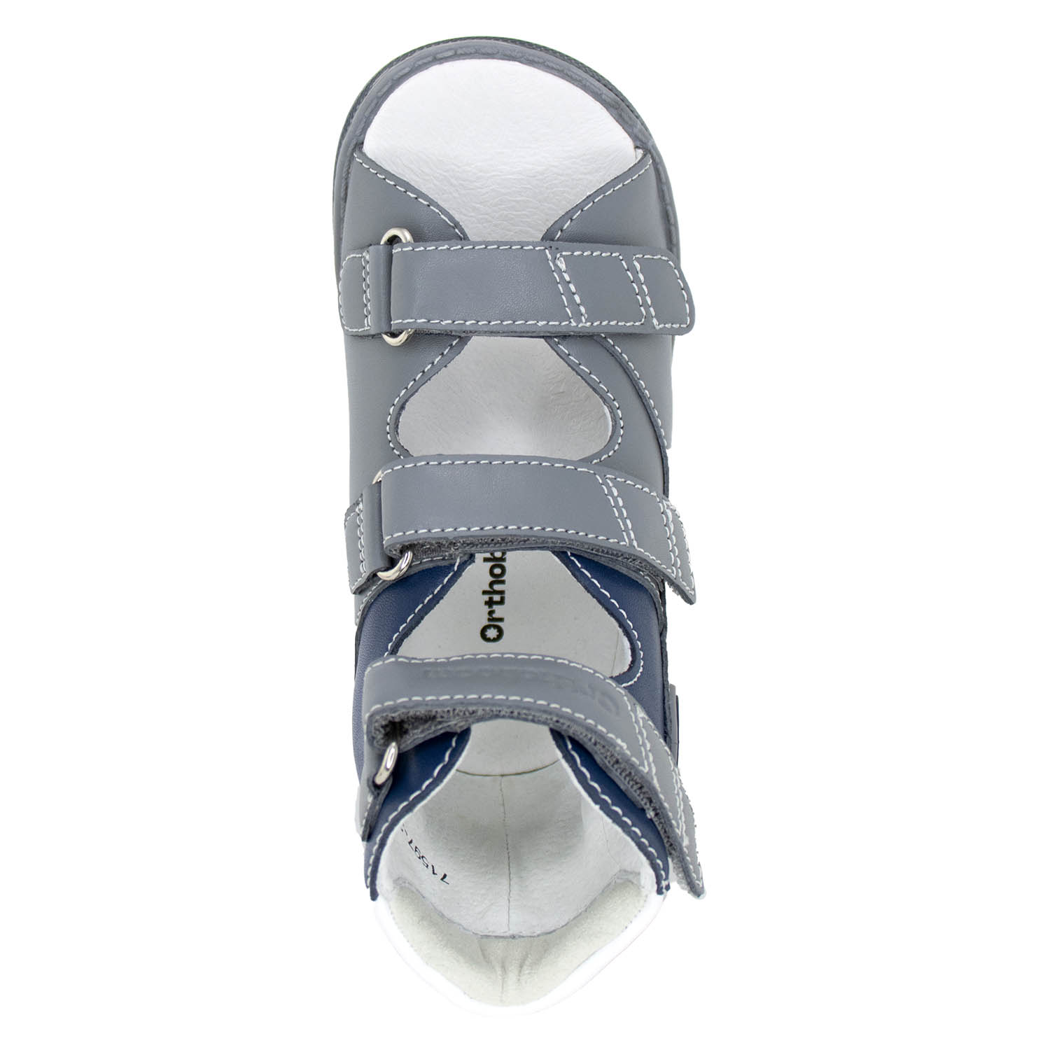Детские сандалии Orthoboom 71597-33 серо-голубой фото 5