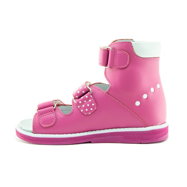 Детские сандалии ORTHOBOOM 71057-11 глубокий розовый