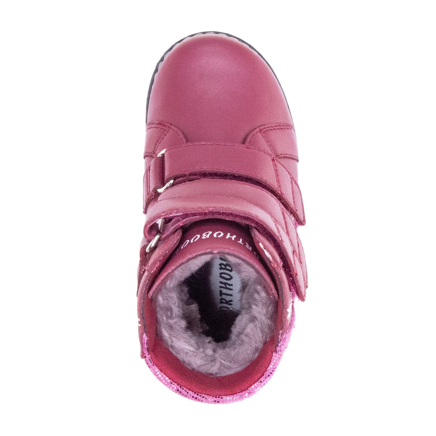 Детские ботинки ORTHOBOOM 83055-02 вишневый