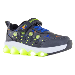 Детские кроссовки Orthoboom 32223-24 серый с салатовым фото 1