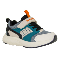 Детские кроссовки Orthoboom 37054-05 серо-синий с бежевым фото 1