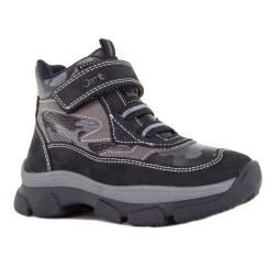 Детские ботинки Orthoboom 82125-29 черно-грифельный милитари фото 1