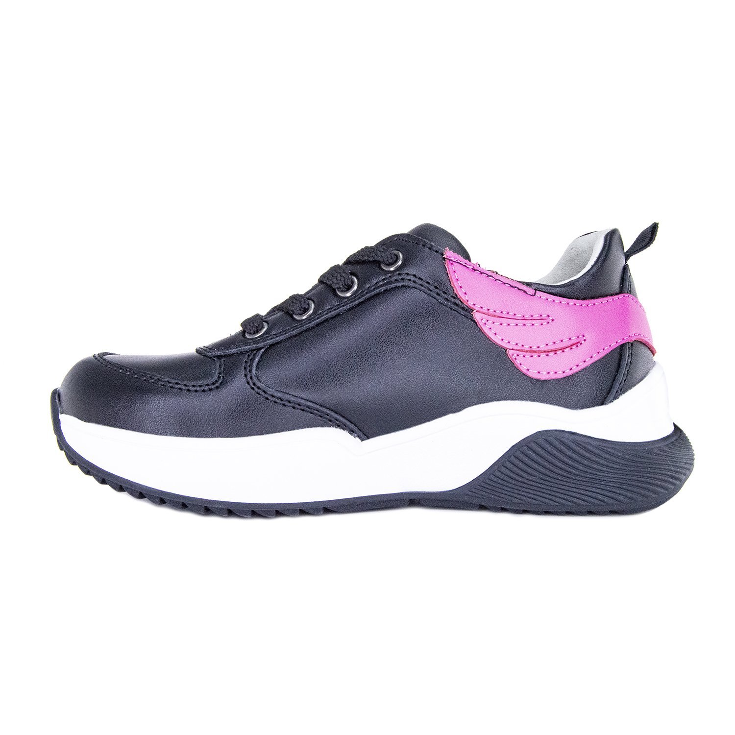 Детские кроссовки ORTHOBOOM 37057-01 черный с розовым