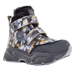 Детские ботинки Orthoboom 88123-42 городской камуфляж фото 1