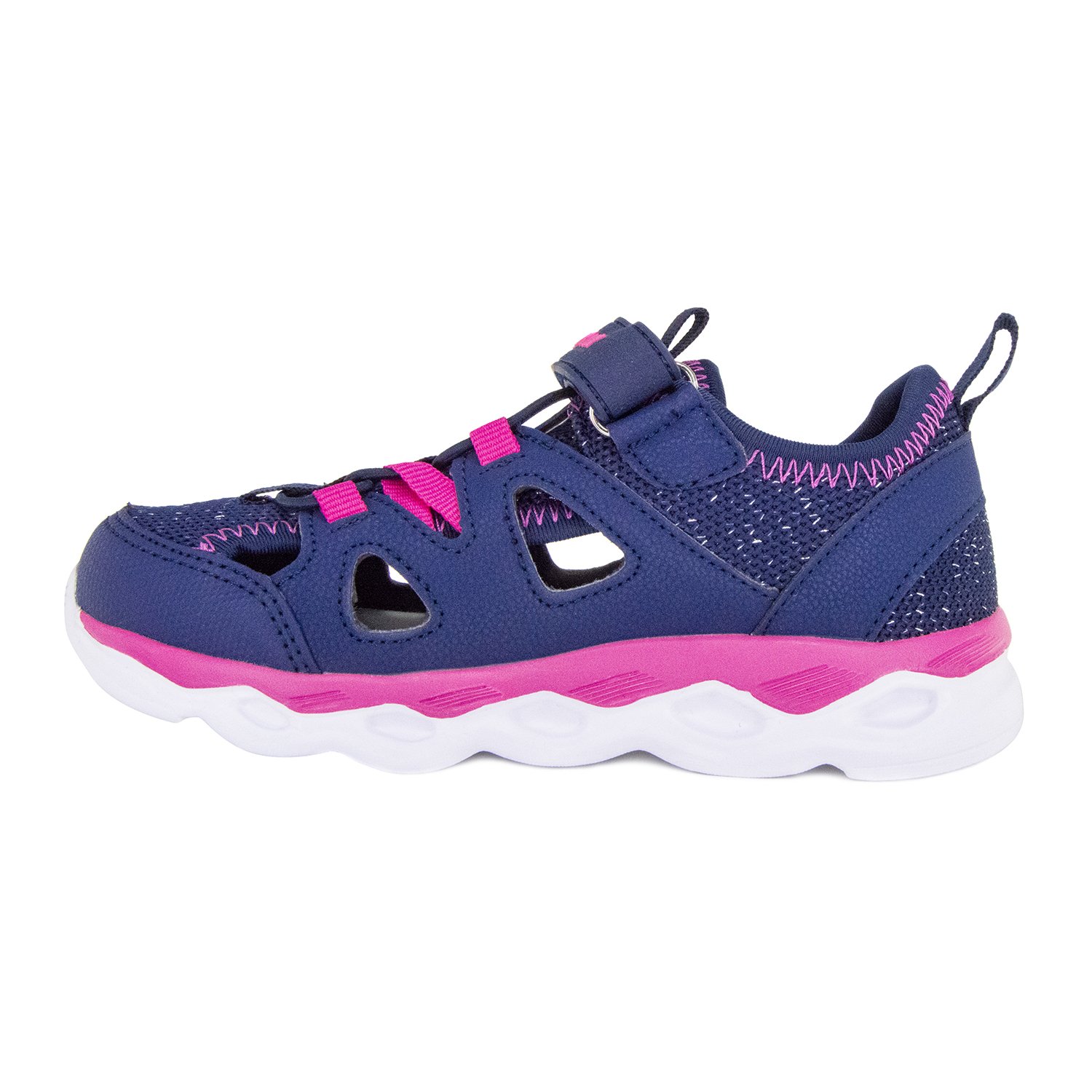 Детские кроссовки ORTHOBOOM 32223-21 темно-синий с розовым