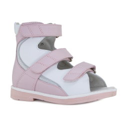 Детские сандалии Orthoboom 71597-33 розово-белый фото 1
