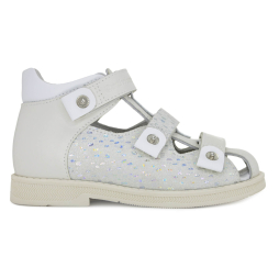 Детские сандалии Orthoboom 27323-04 молочный хрусталь  фото 1