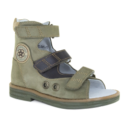 Детские сандалии Orthoboom 71597-33 хаки фото 1