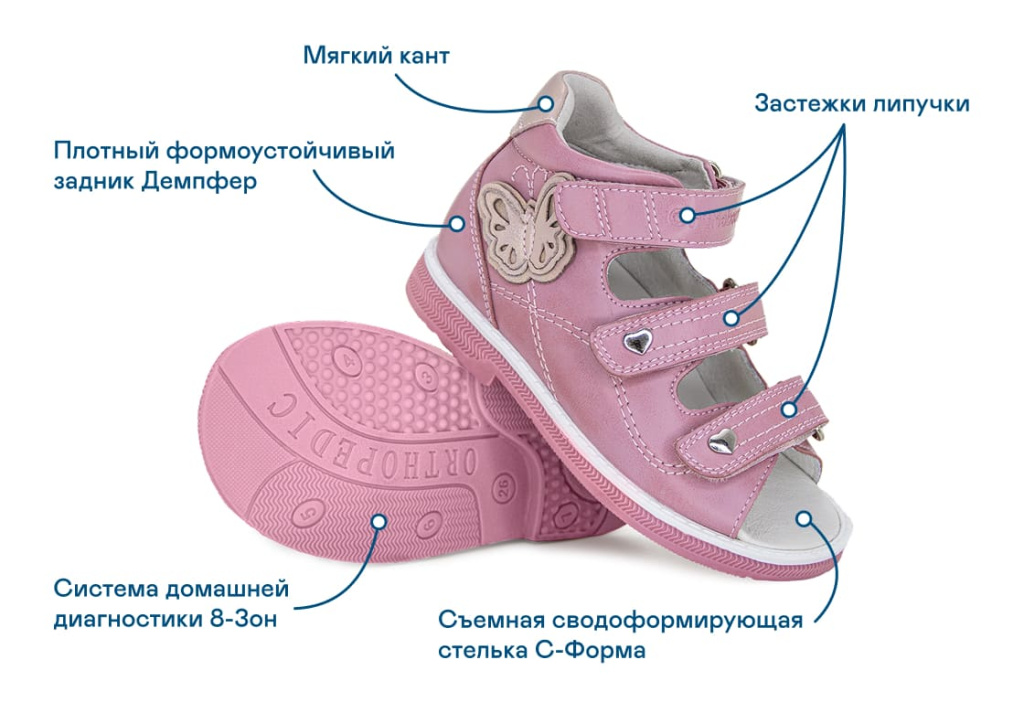 Профилактическая ортопедическая обувь Orthoboom