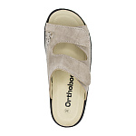 Женские сабо Orthoboom 20037-02 бежевый с принтом фото 6