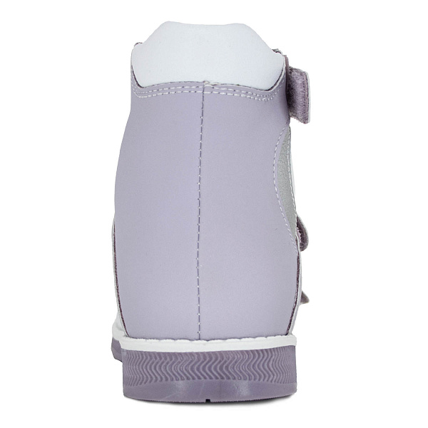 Детские ботинки летние Orthoboom 71597-33 сиренево-белый