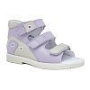 Детские сандалии Orthoboom 27057-01 лавандовый с бежевым