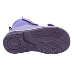 Детские сандалии ORTHOBOOM 71497-1 фиолетовый с горошком фото 4