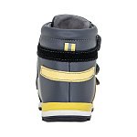Детские ботинки Orthoboom 31057-01 графит с желтым фото 4