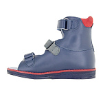 Детские сандалии Orthoboom 71597-33 темно-синий с красным фото 2