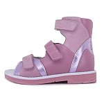 Детские сандалии ORTHOBOOM 71057-15 розово-перламутровый фото 3