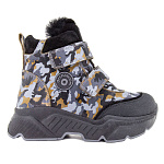 Детские ботинки Orthoboom 88123-42 городской камуфляж фото 3