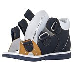 Ортопедические Детские сандалии Orthoboom 27057-02 сумеречный индиго фото 5
