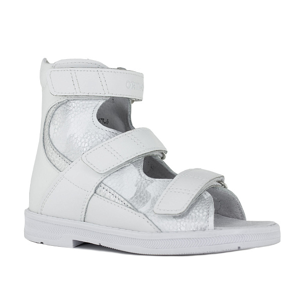 Детские сандалии Orthoboom 71597-33 белый милитари фото 1