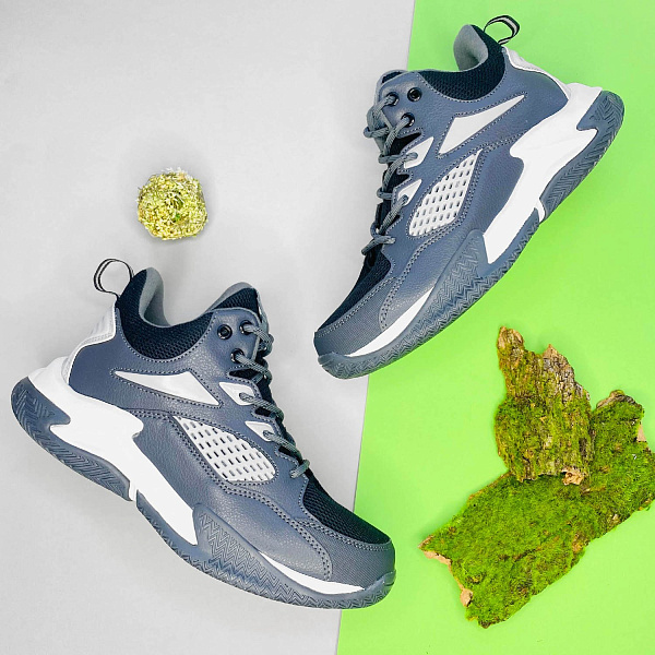 Детские кроссовки Orthoboom 30247-19 графитовый серый с черным