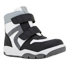 Детские ботинки Orthoboom 81147-15 черно-серый фото 1